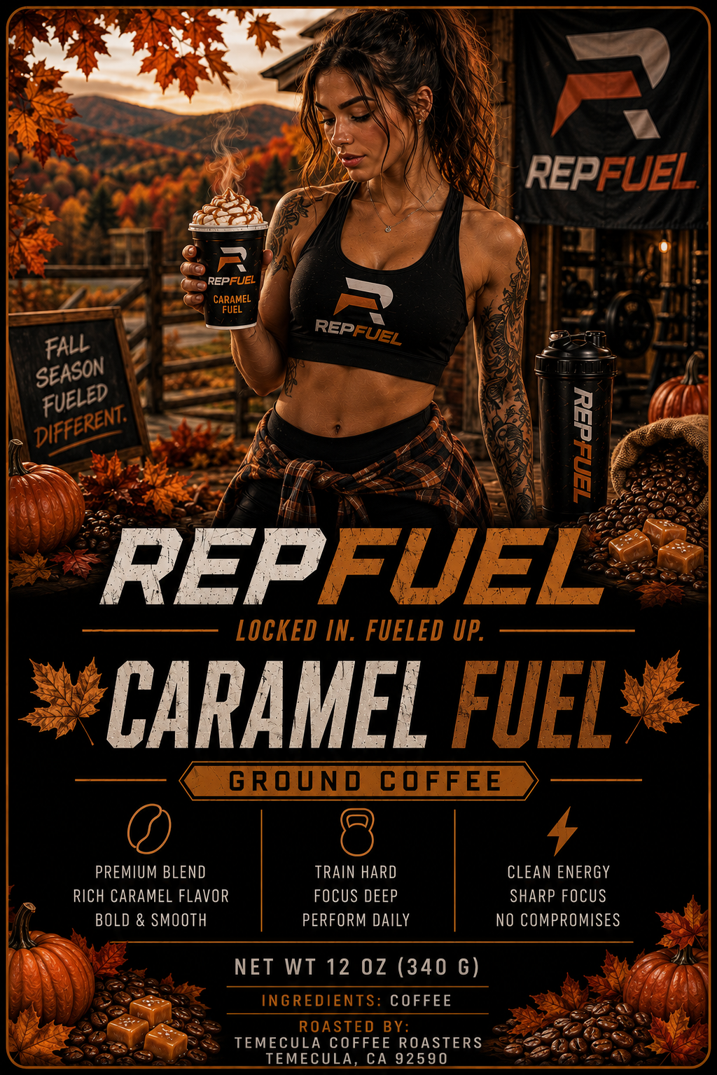 Caramel Fuel Ground Coffee